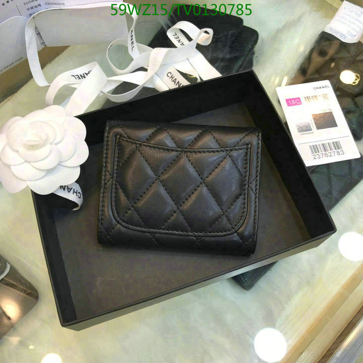 Chanel Bags ( 4A )-Wallet-,Code: TV0130785,$: 59USD