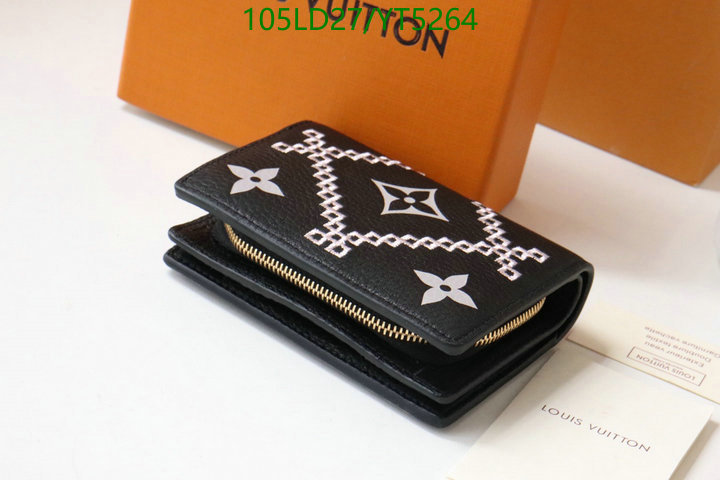 LV Bags-(Mirror)-Wallet-,Code: YT5264,$: 105USD