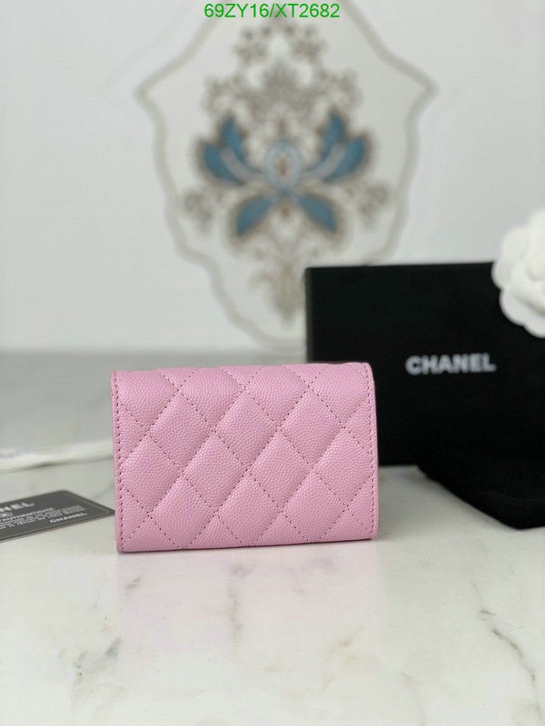 Chanel Bags ( 4A )-Wallet-,Code: XT2682,$: 69USD