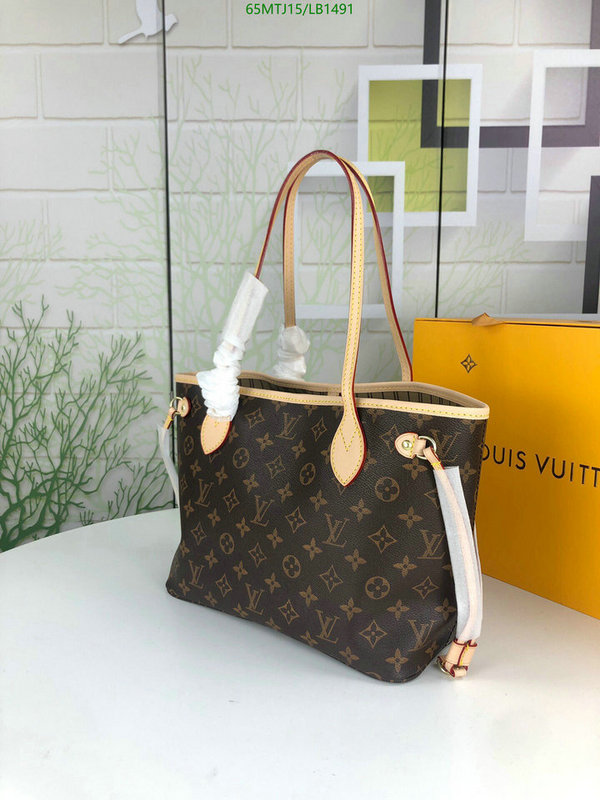 LV Bags-(4A)-Neverfull-,Code: LB1491,$: 65USD