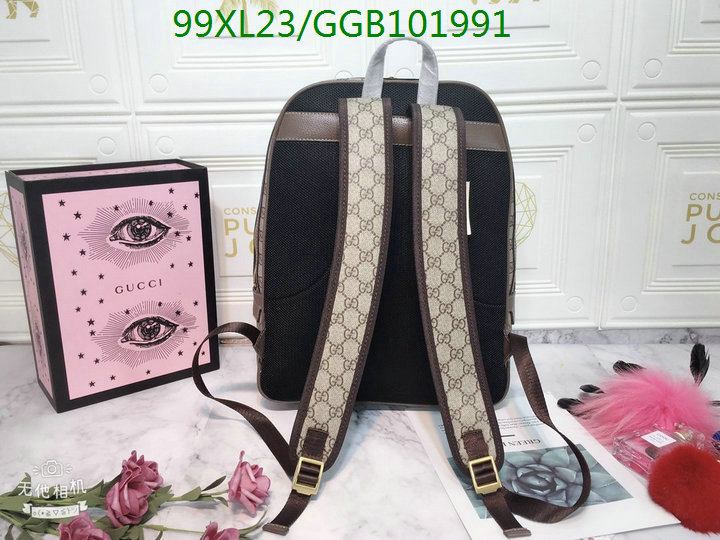 Gucci Bag-(4A)-Backpack-,Code: GGB101991,$:99USD