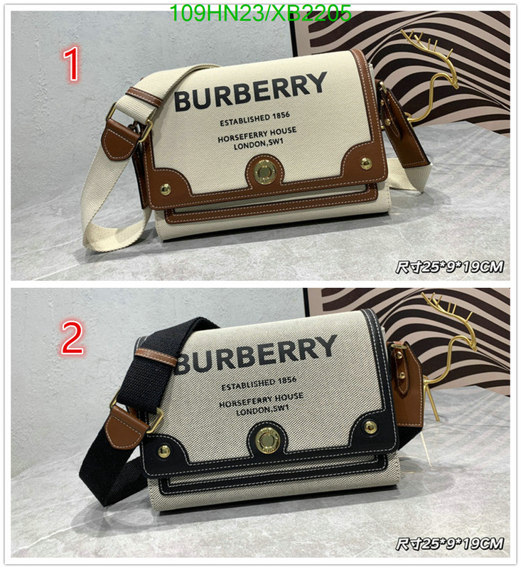 Burberry Bag-(4A)-Diagonal-,Code: XB2205,$: 109USD