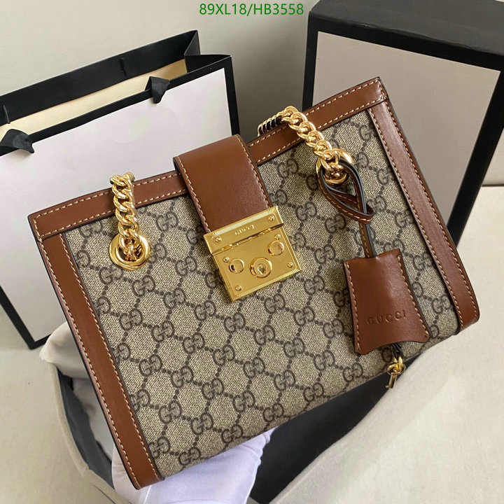 Gucci Bag-(4A)-Padlock-,Code: HB3558,$: 89USD