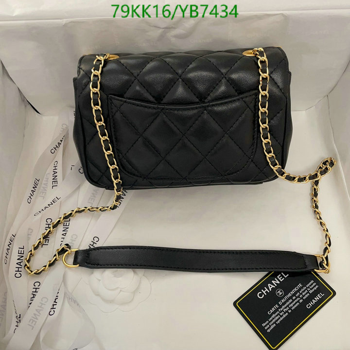 Chanel Bags ( 4A )-Diagonal-,Code: YB7434,$: 79USD