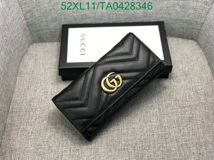 Gucci Bag-(4A)-Wallet-,Code:TA0428346,$: 52USD