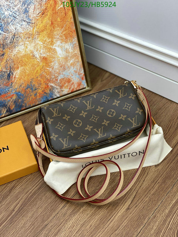 LV Bags-(Mirror)-Pochette MTis-Twist-,Code: HB5924,$: 105USD