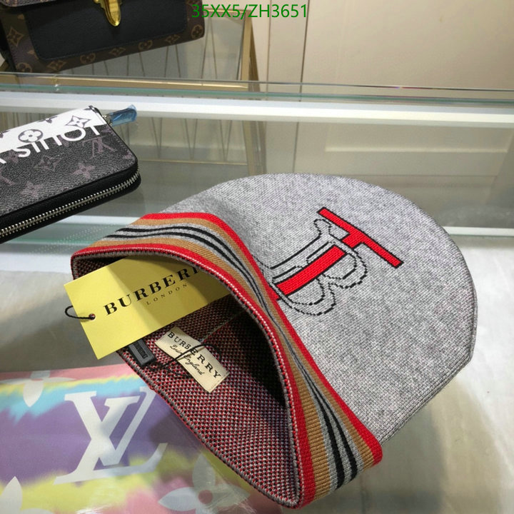 Cap -(Hat)-Burberry, Code: ZH3651,$: 35USD