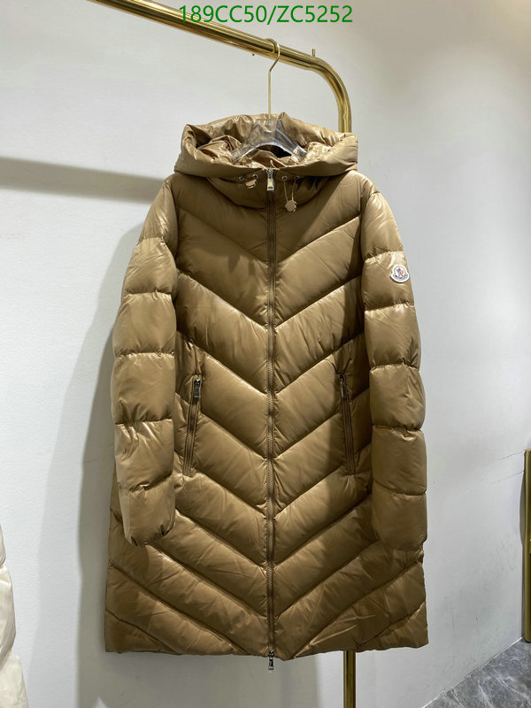 Down jacket Women-Moncler, Code: ZC5252,$: 189USD