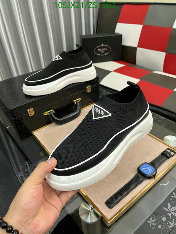 Men shoes-Prada, Code: ZS1392,$: 105USD