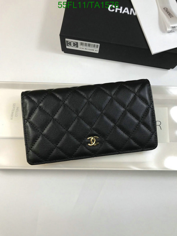 Chanel Bags ( 4A )-Wallet-,Code: TA1576,$: 55USD