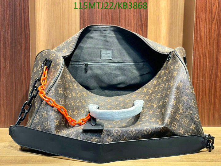 LV Bags-(4A)-Keepall BandouliRe 45-50-,Code: KB3868,$: 115USD