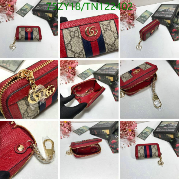 Gucci Bag-(Mirror)-Wallet-,Code: TN122402,$: 75USD