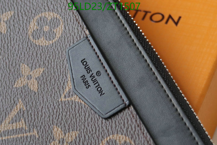 LV Bags-(Mirror)-Wallet-,Code: ZT1507,$: 95USD