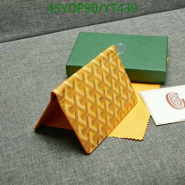 Goyard Bag-(Mirror)-Wallet-,Code: YT439,$: 45USD