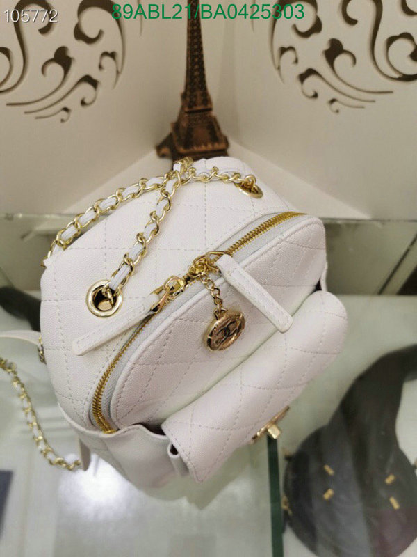 Chanel Bags ( 4A )-Backpack-,Code: BA04252303,$: 89USD