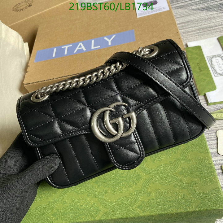 Gucci Bag-(Mirror)-Marmont,Code: LB1734,$: 219USD