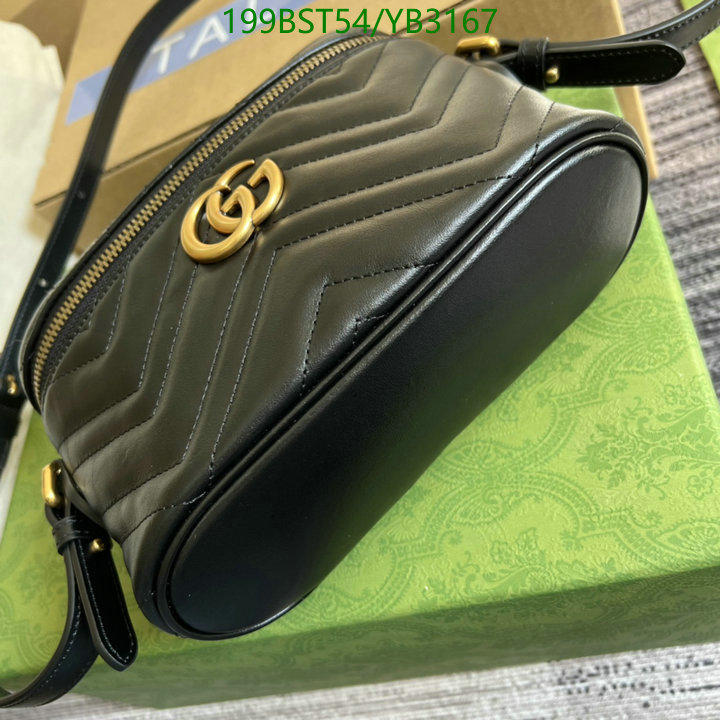 Gucci Bag-(Mirror)-Marmont,Code: YB3167,$: 199USD