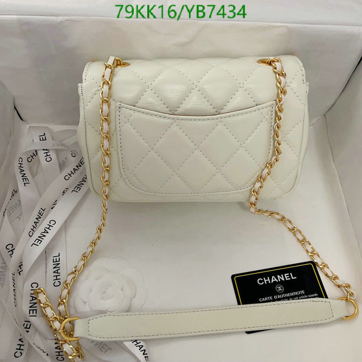 Chanel Bags ( 4A )-Diagonal-,Code: YB7434,$: 79USD