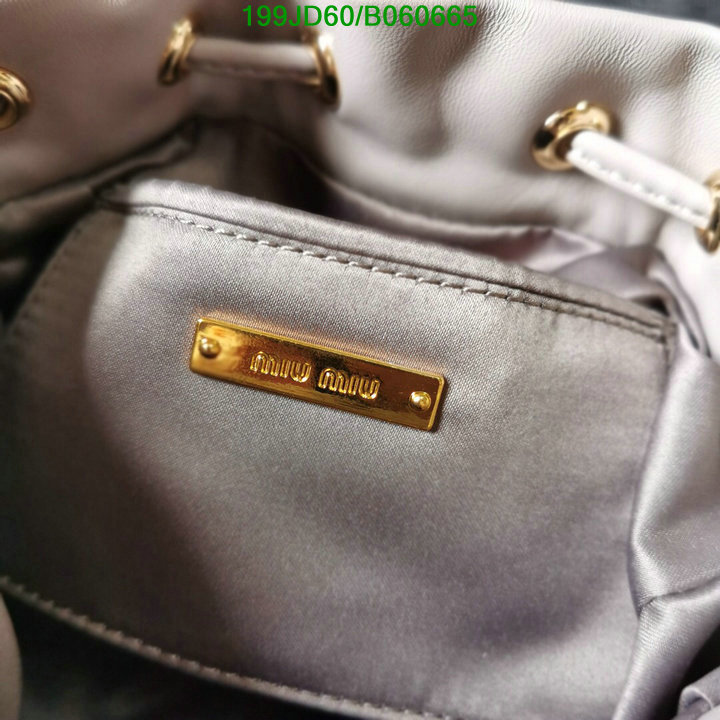 Miu Miu Bag-(Mirror)-Diagonal-,Code: B060665,$: 199USD