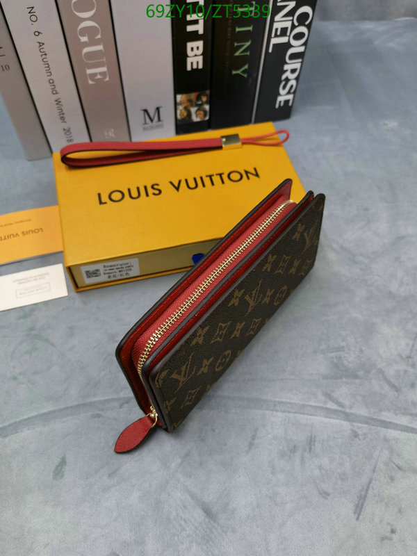 LV Bags-(4A)-Wallet-,Code: ZT5339,$: 69USD