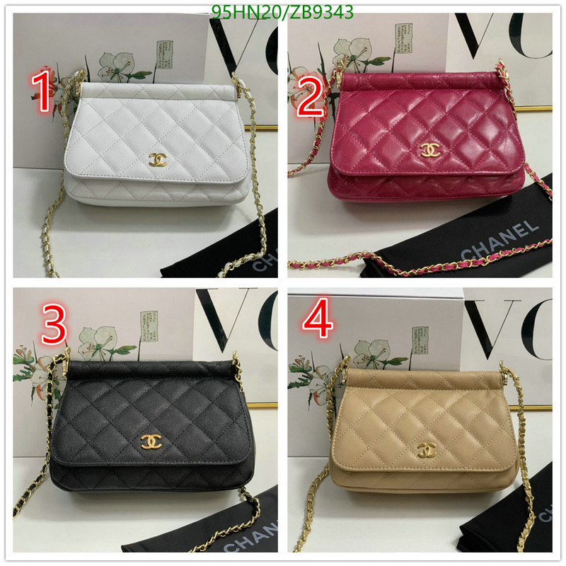 Chanel Bags ( 4A )-Diagonal-,Code: ZB9343,$: 95USD