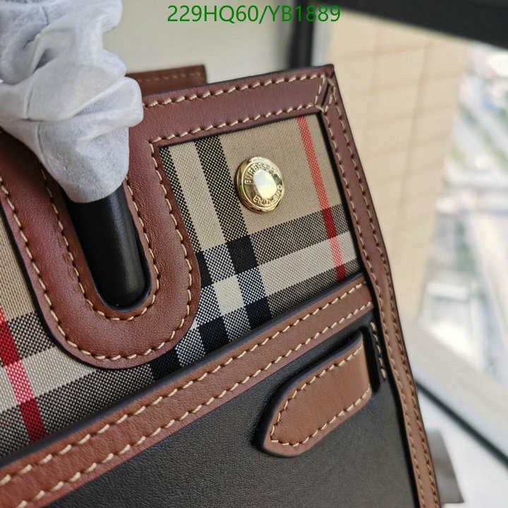 Burberry Bag-(Mirror)-Handbag-,Code: YB1889,$: 229USD