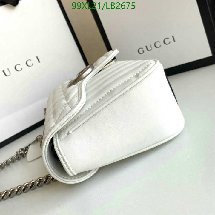 Gucci Bag-(4A)-Marmont,Code: LB2675,$: 99USD