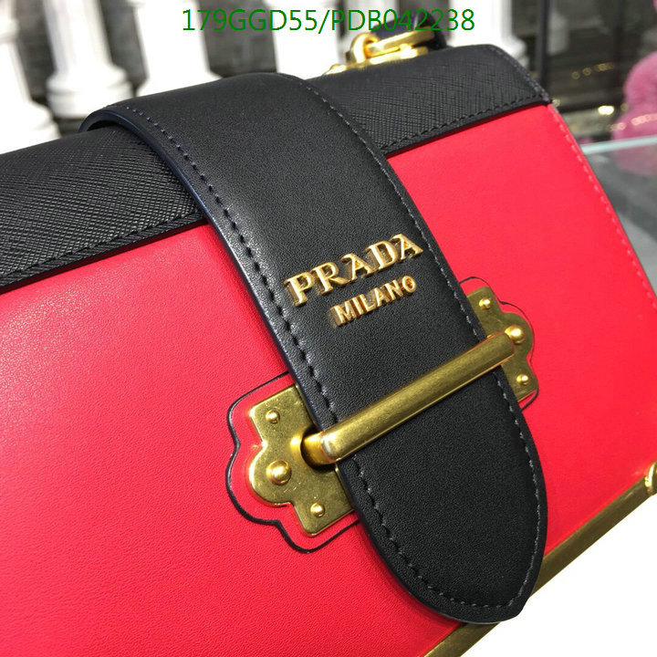 Prada Bag-(Mirror)-Diagonal-,Code: PDB042238,$:179USD