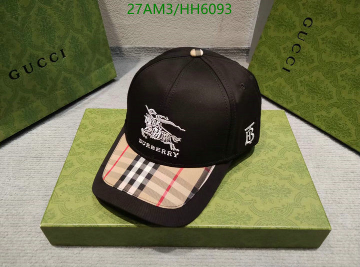 Cap -(Hat)-Burberry, Code: HH6093,$: 27USD