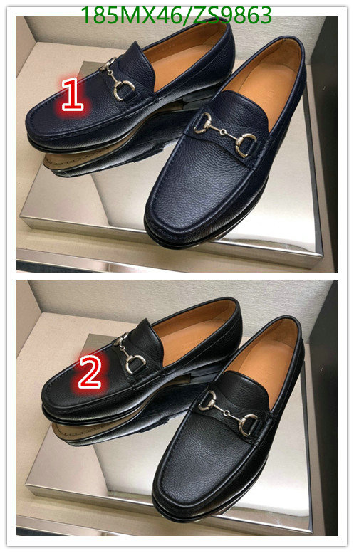 Men shoes-Gucci, Code: ZS9863,$: 185USD