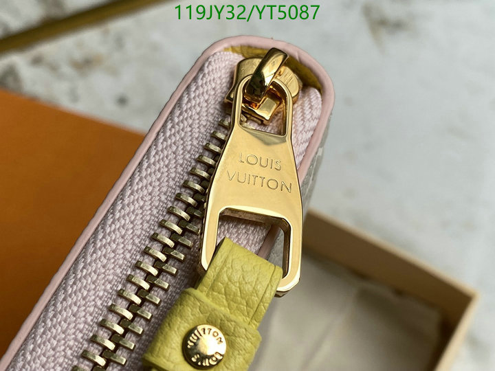 LV Bags-(Mirror)-Wallet-,Code: YT5087,$: 119USD