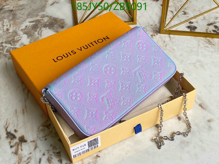 LV Bags-(Mirror)-New Wave Multi-Pochette-,Code: ZB5091,$: 185USD