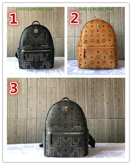 MCM Bag-(Mirror)-Backpack-,Code: MCB011564,$:139USD