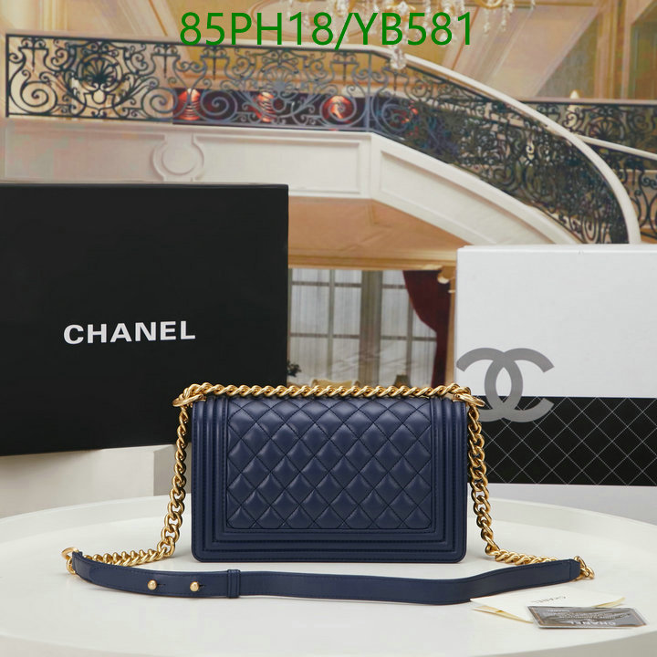 Chanel Bags ( 4A )-Le Boy,Code: YB581,$: 85USD