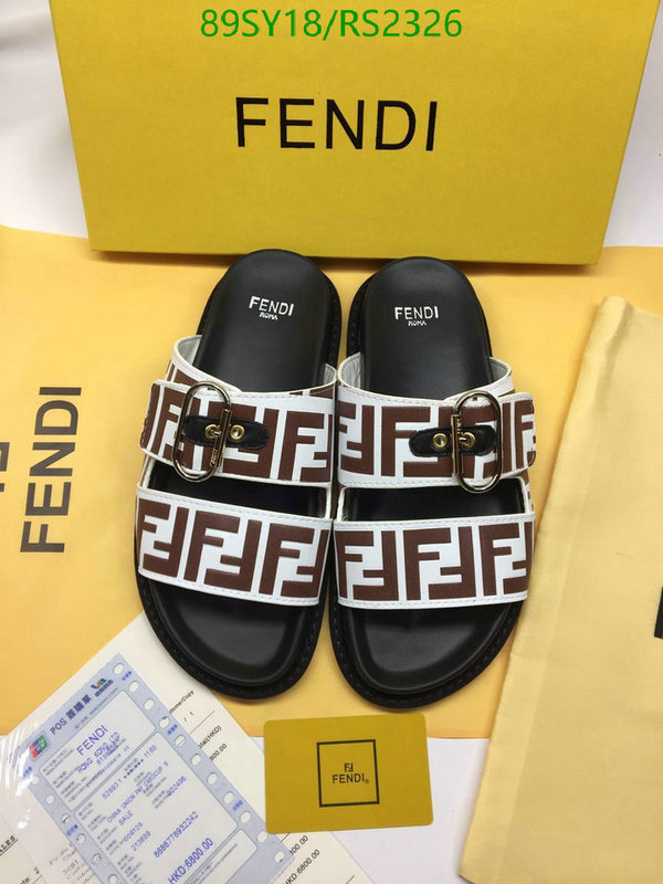 Men shoes-Fendi, Code: RS2326,$: 89USD