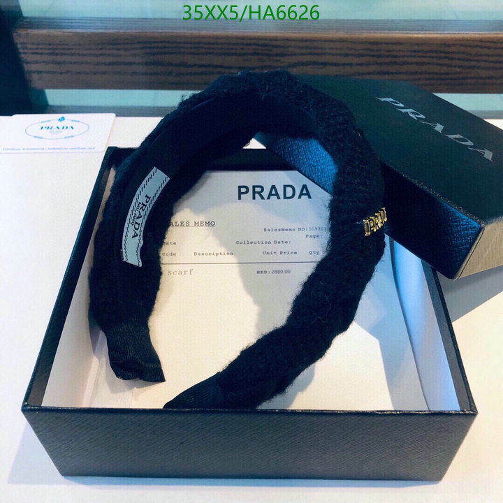 Headband-Prada, Code: HA6626,$: 35USD