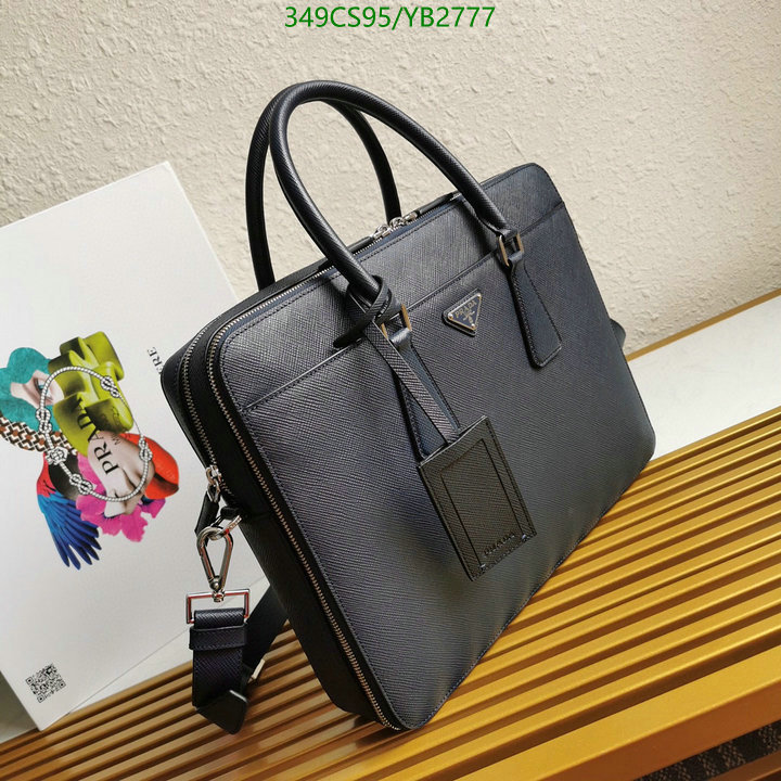 Prada Bag-(Mirror)-Handbag-,Code: YB2777,$: 349USD