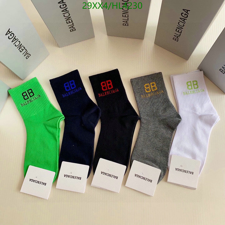 Sock-Balenciaga, Code: HL4230,$: 29USD