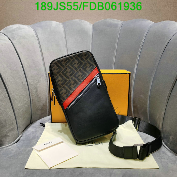 Fendi Bag-(Mirror)-Diagonal-,Code: FDB061936,$: 189USD