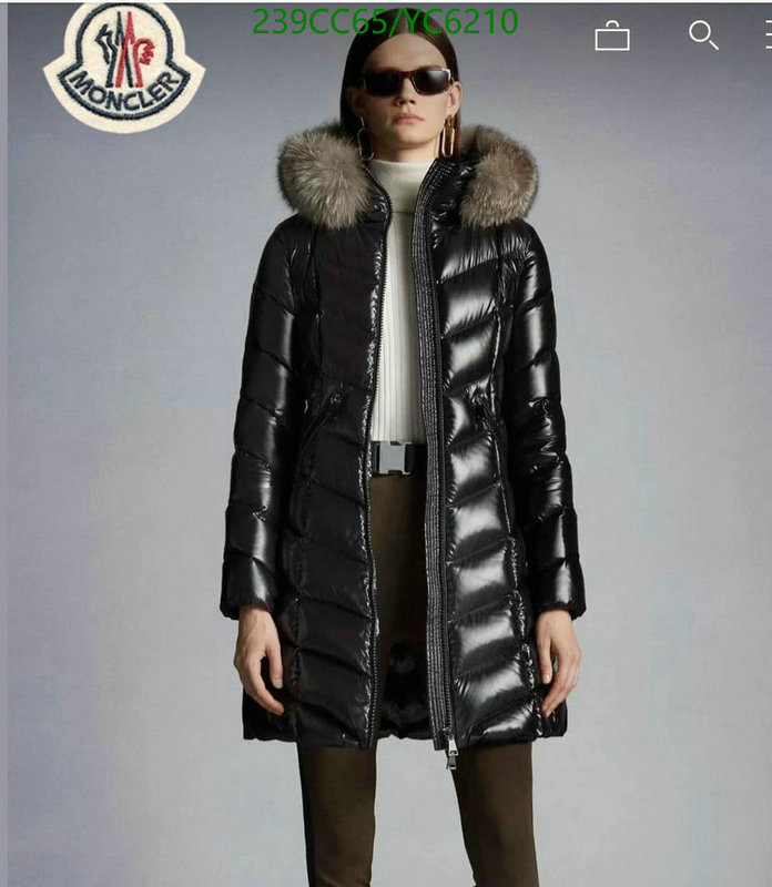 Down jacket Women-Moncler, Code: YC6210,$: 239USD
