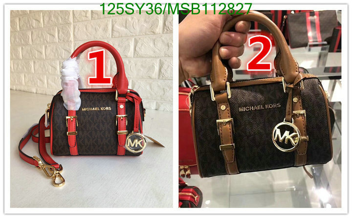 Michael Kors Bag-(Mirror)-Diagonal-,Code: MSB112827,$: 125USD