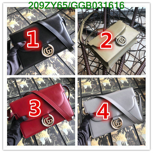 Gucci Bag-(Mirror)-Diagonal-,Code: GGB031616,$: 209USD