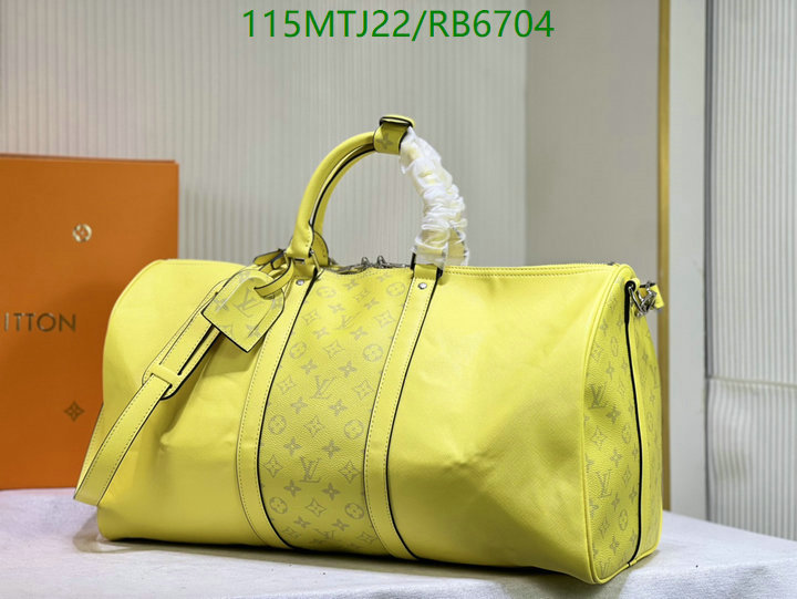 LV Bags-(4A)-Keepall BandouliRe 45-50-,Code: RB6704,$: 115USD