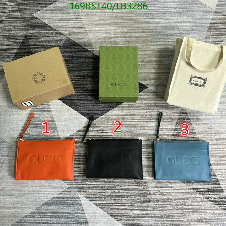 Gucci Bag-(Mirror)-Clutch-,Code: LB3286,$: 169USD