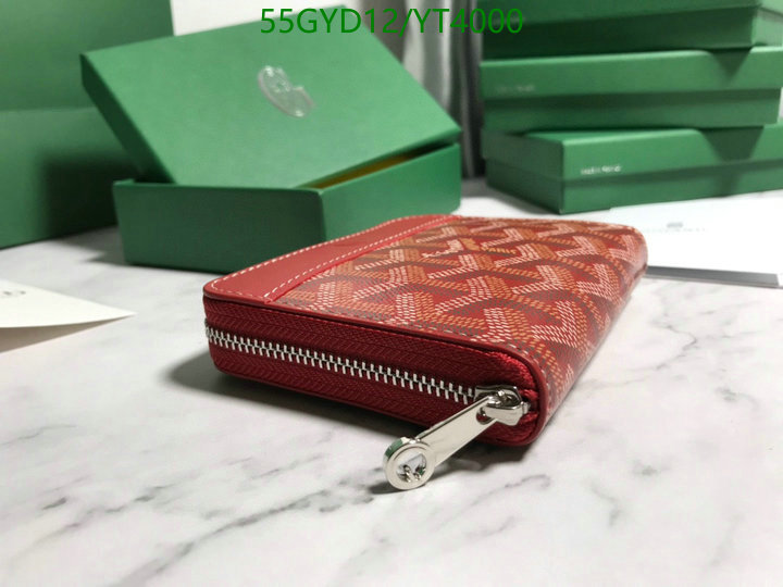 Goyard Bag-(4A)-Wallet-,Code: YT4000,$: 55USD