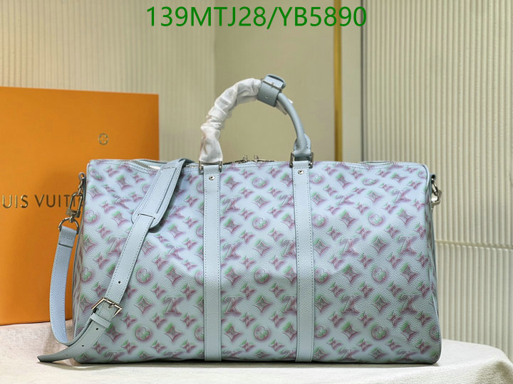 LV Bags-(4A)-Keepall BandouliRe 45-50-,Code: YB5890,$: 139USD