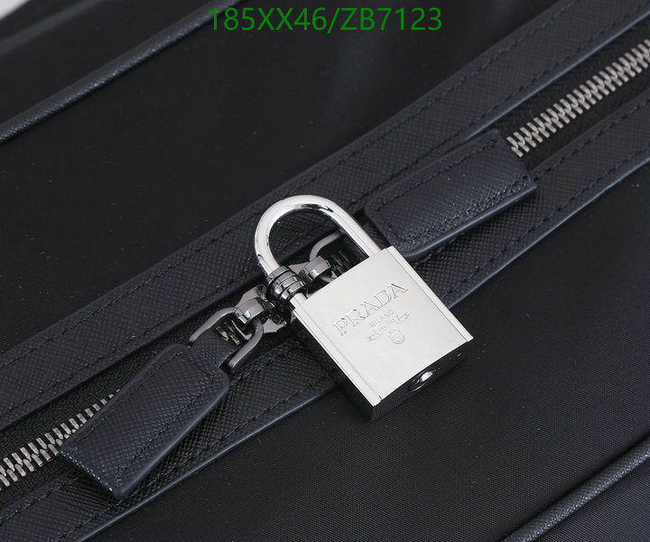 Prada Bag-(Mirror)-Handbag-,Code: ZB7123,$: 185USD