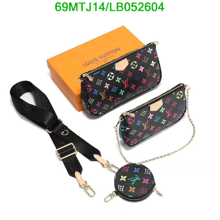 LV Bags-(4A)-New Wave Multi-Pochette-,Code: LB1052604,$: 69USD
