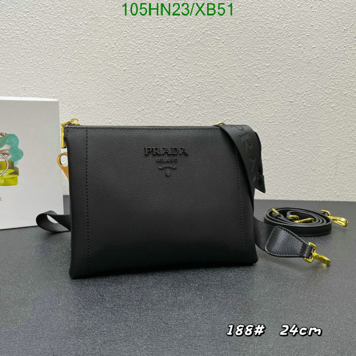 Prada Bag-(4A)-Diagonal-,Code: XB51,$: 105USD