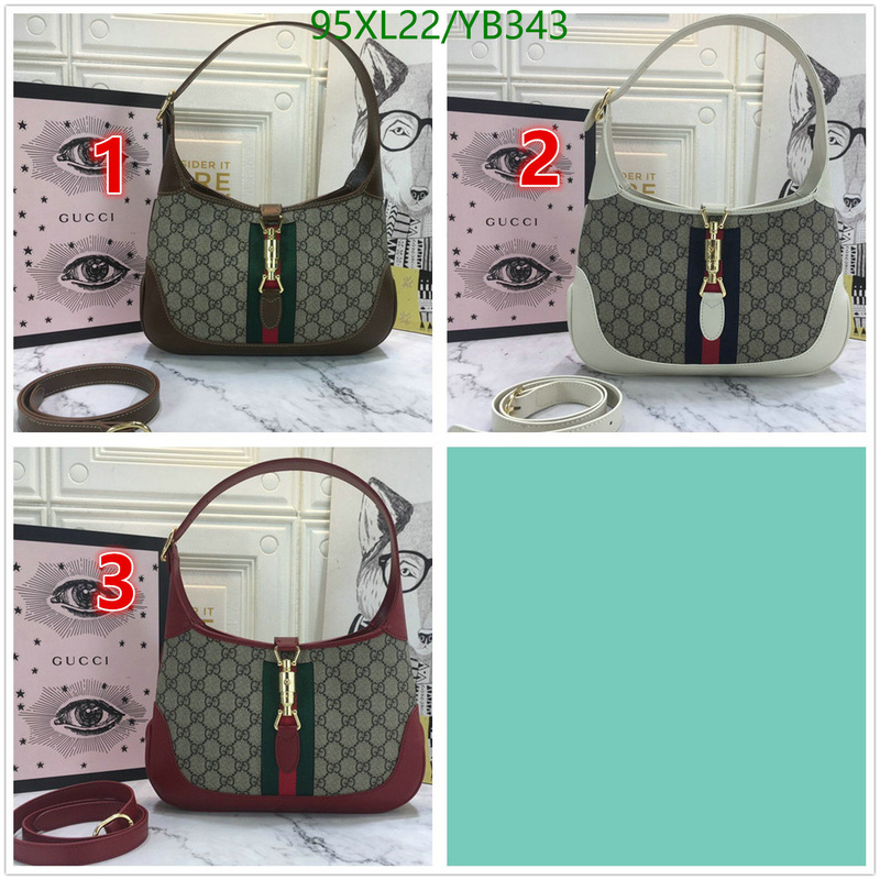 Gucci Bag-(4A)-Jackie Series-,Code: YB343,$: 95USD